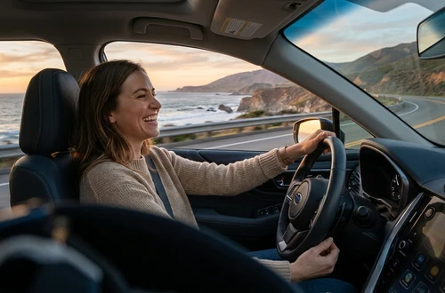 Customer getting answers about their car loan